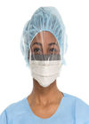 3 Falte Earloop Gesichtsmaske-chirurgisches Wegwerfantibakterielles mittel mit klarem Plastikschild