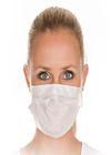 Weißes Wegwerf-Earloop Gesichtsmaske, Wegwerf2 Falten-Gesichtsmaske der medizinischen Verwendung