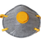 Antimaske der staub-Aktivkohle-Schalen-FFP2, nichtgewebte Wegwerfatemschutzmaske mit Ventil