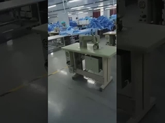 Sterile Aami Stufe 4 Einweg-Medizinkleider mit gestrickter Manschette