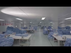 Einweg-Behandlungskleider für Krankenhäuser Nicht gewebte SMS Steril Flüssigkeitsbeständige Operationskleider