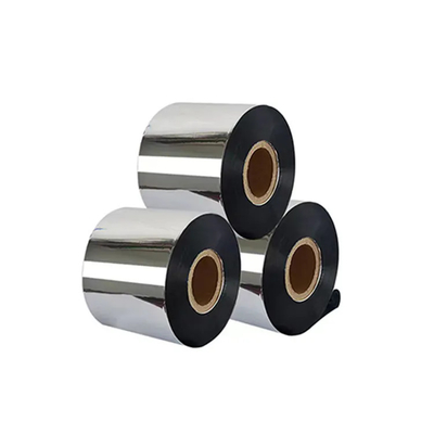 12U beschichtet mit weißem Polyethylen PE Metallisierter PET-Film Nahrungsmittel Weicher Petg-Film Silberkristall Spiegel Pet-Film