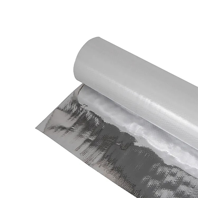 12U beschichtet mit weißem Polyethylen PE Metallisierter PET-Film Nahrungsmittel Weicher Petg-Film Silberkristall Spiegel Pet-Film