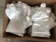 Prägeartige Wegwerfplastikhandschuhe für die medizinische Prüfung/Umgang mit Lebensmitteln