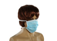 3 Falten-chirurgische Wegwerfmaske mit Bindung auf Krankenhäusern/Klinik/Gesundheitszentrum unter Verwendung