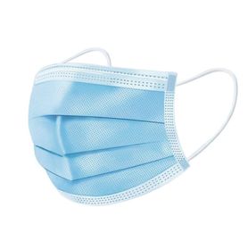 Nicht gesponnenes blaues Wegwerfgröße Soem/ODM der gesichtsmaske-17.5*9.5cm verfügbar