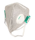 Respirator-Maske der Aktivkohle-FFP2 4 nicht anregende Schicht-graue Farbe