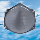 4 Falte Wegwerfatemschutzmaske, Wegwerf-Respirator des Kohlefilter-FFP2