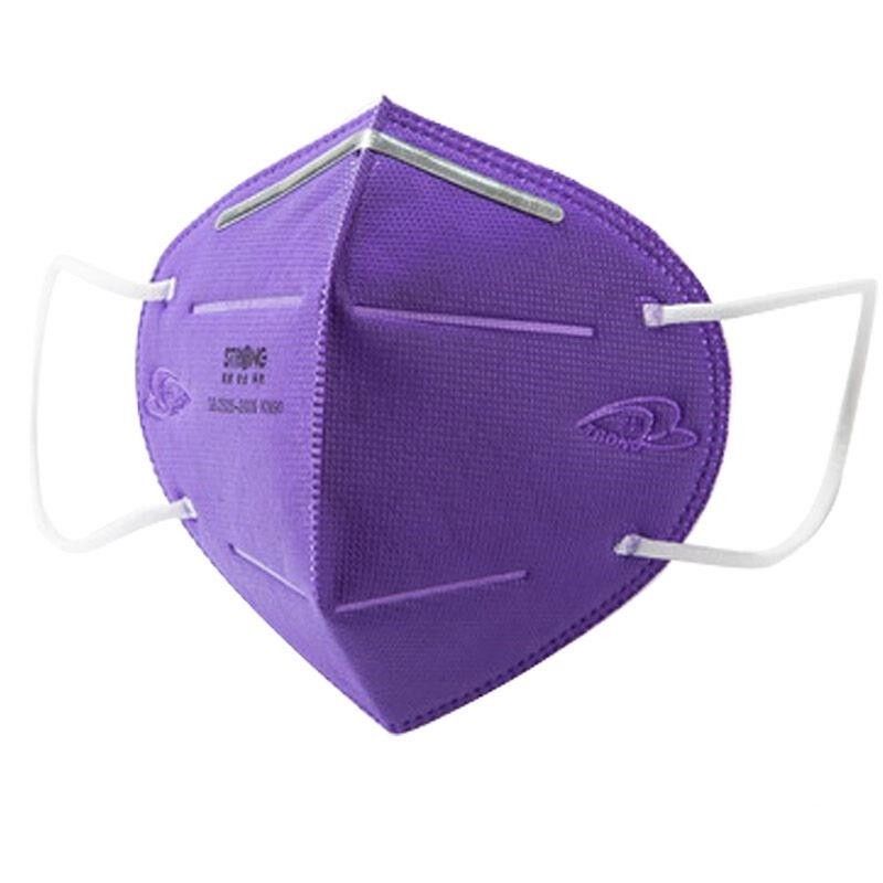 Bunter faltbarer vertikaler Falten-flacher Antistaub-Wegwerfmaske der Masken-FFP2