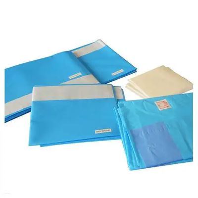 Steriles E.O. Einweg-OP-Set in Grün für medizinische Zwecke